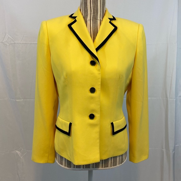 yellow petite blazer